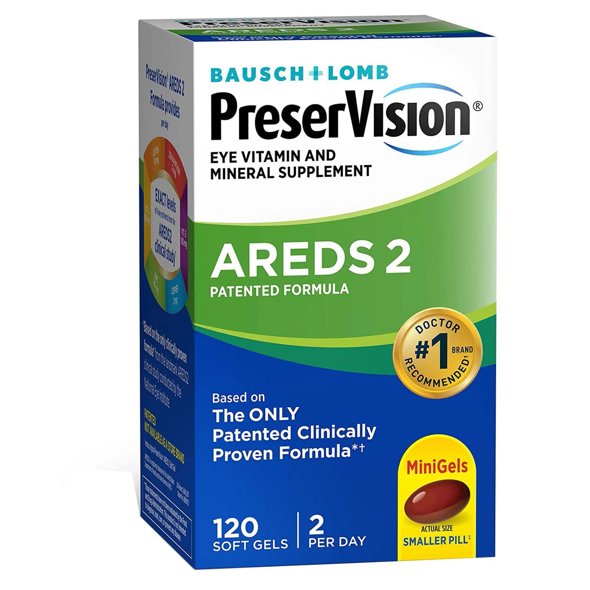 Ascorbic Acid Vitamin E Eye Supplement I2198