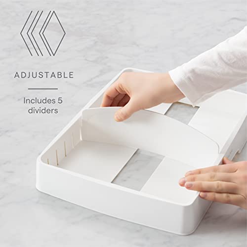Adjustable Food Container Lid Organizer X1760