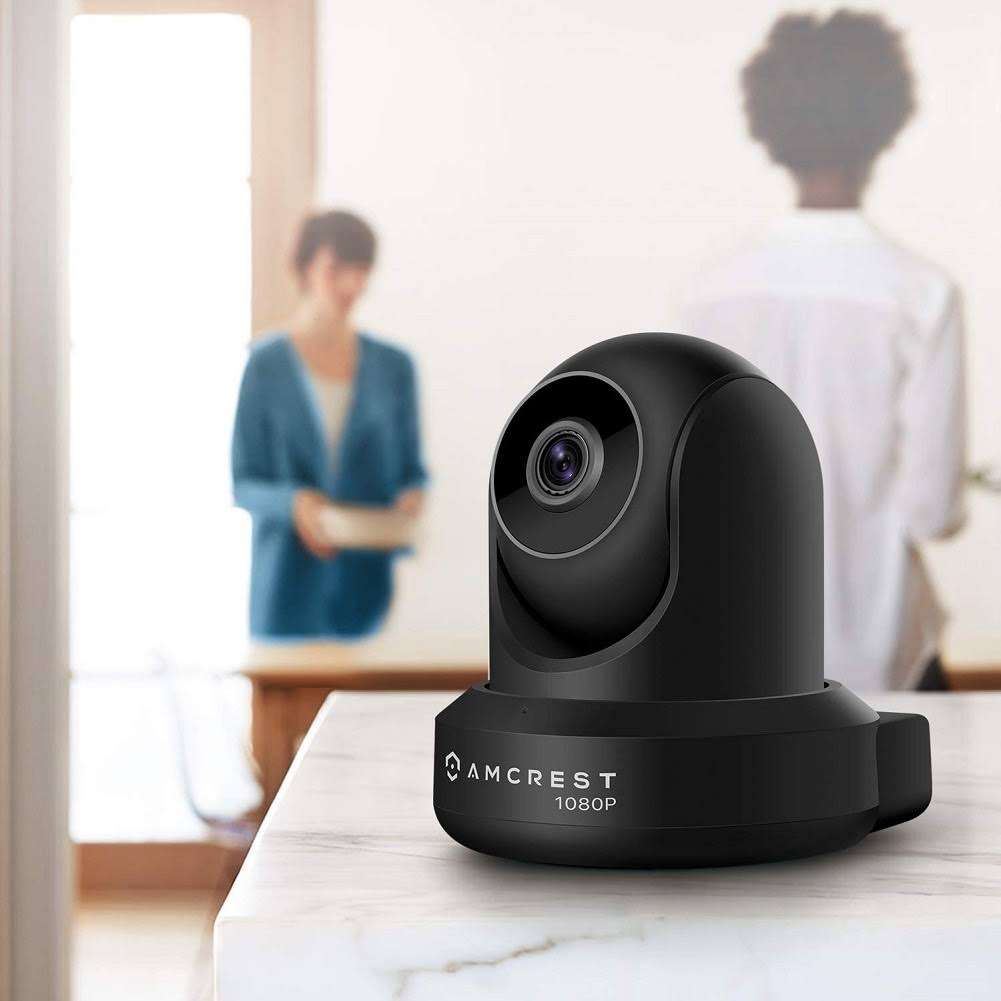 1080p WiFi Indoor Pan/Tilt Security IP Camera Black A742