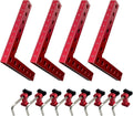 5.5 Aluminum Alloy Right Angle Clamps 4Pcs X289
