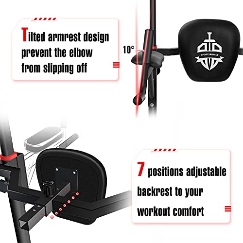 Power Tower Pull Up Dip Station Home Gym Strength Training Fitness Equipment N315
