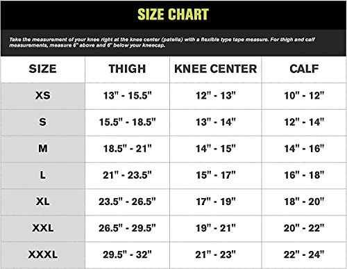 Large Compression Knee Brace Undersleeve M9504