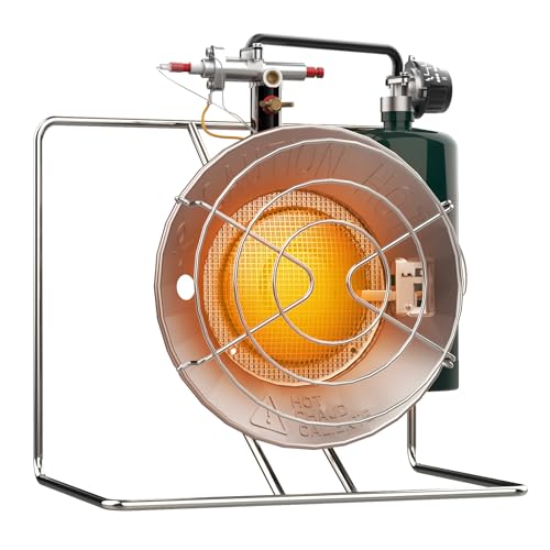 Portable Propane Heater, 15,000 BTU Outdoor Gas Heater with Framed Handle L265