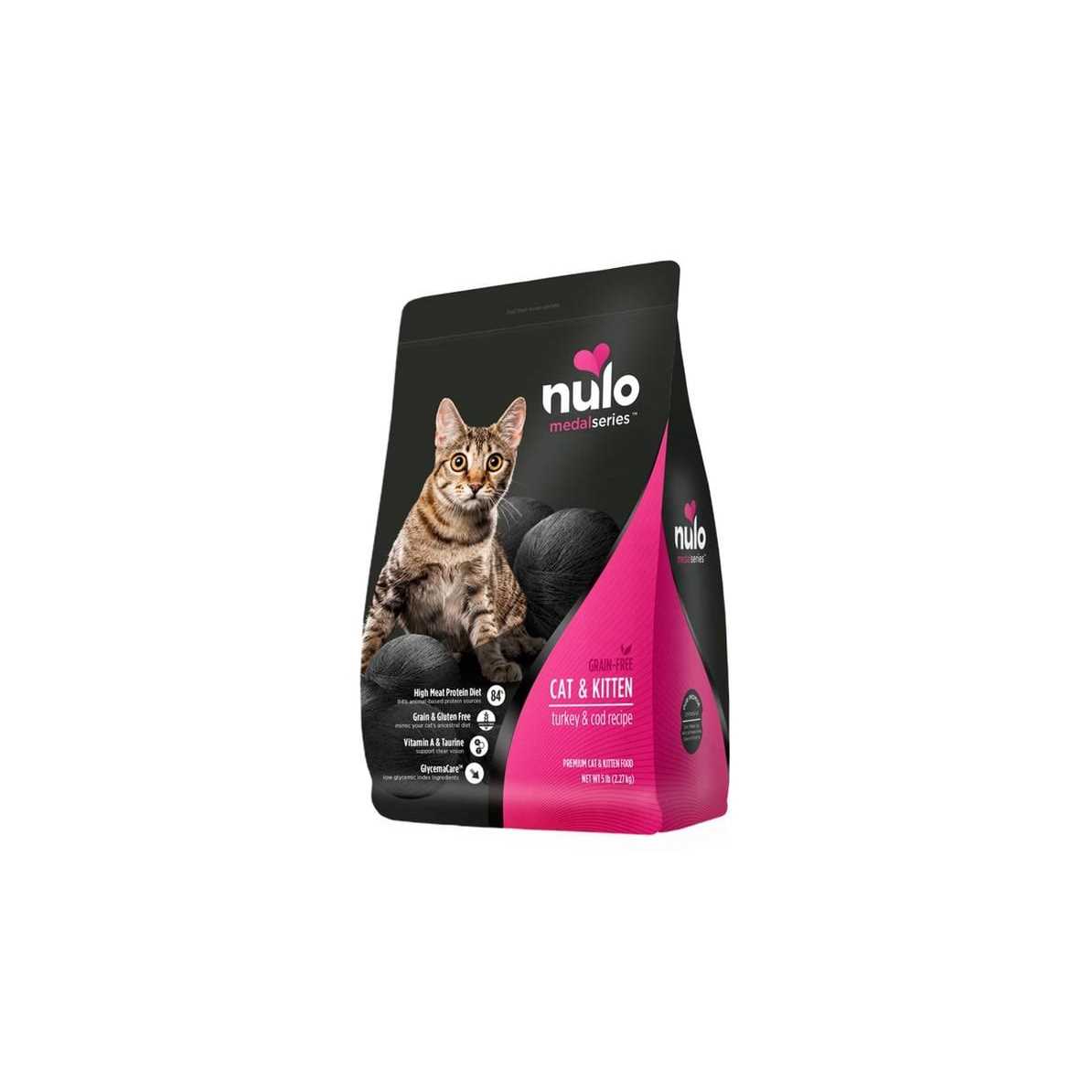Grain-Free Turkey & Cod Dry Cat & Kitten Food Q9635