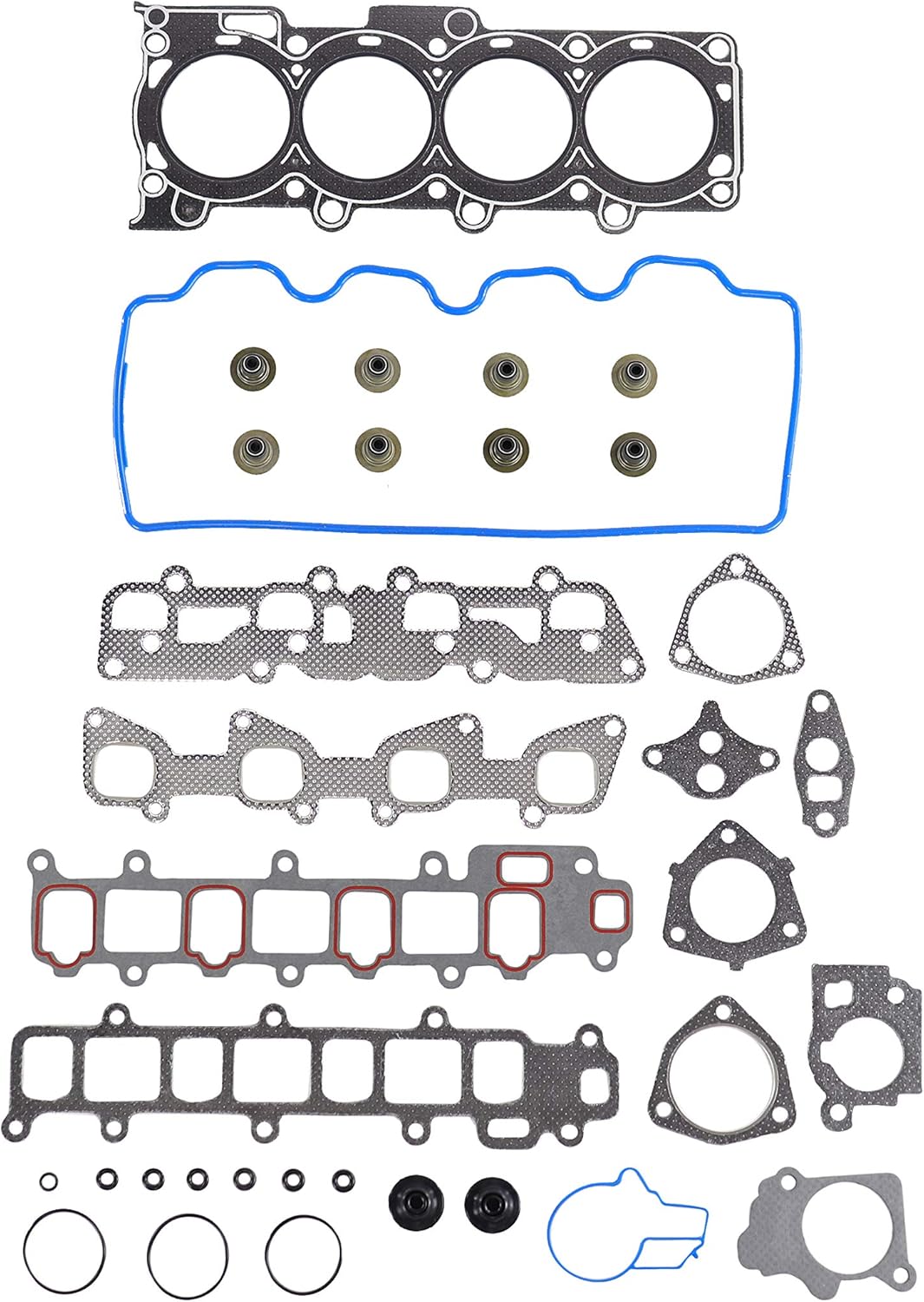 Graphite Head Gasket Set, 1.9L SOHC L4 8V, Pack of 2 W691