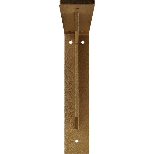 Hammered Gold Steel Bracket B96096