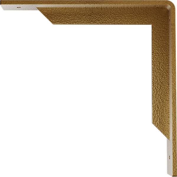 Hammered Gold Steel Bracket B96096
