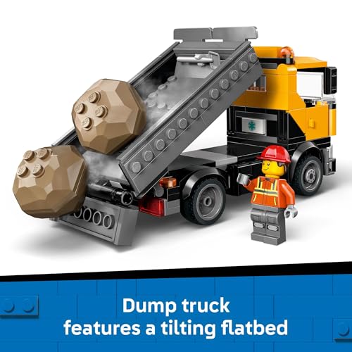 Heavy-Duty Recovery Tow Truck with Crane Building Toy C287548
