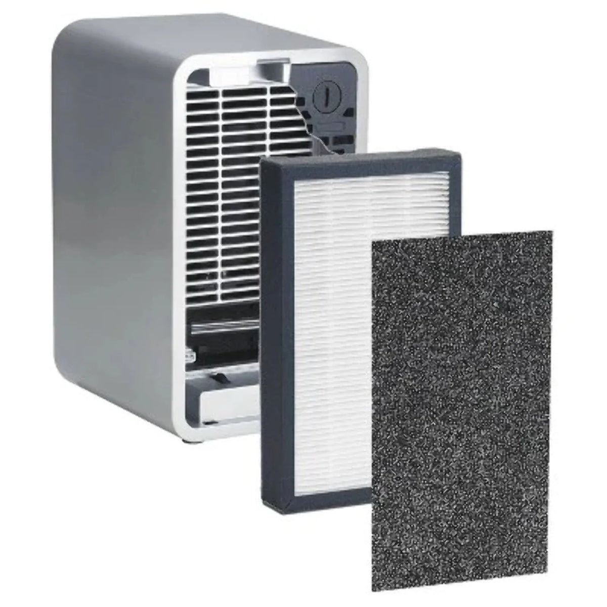 Air Purifier with HEPA Filter and UV-C Sanitizer, Silver, 78 Sq. ft. G152