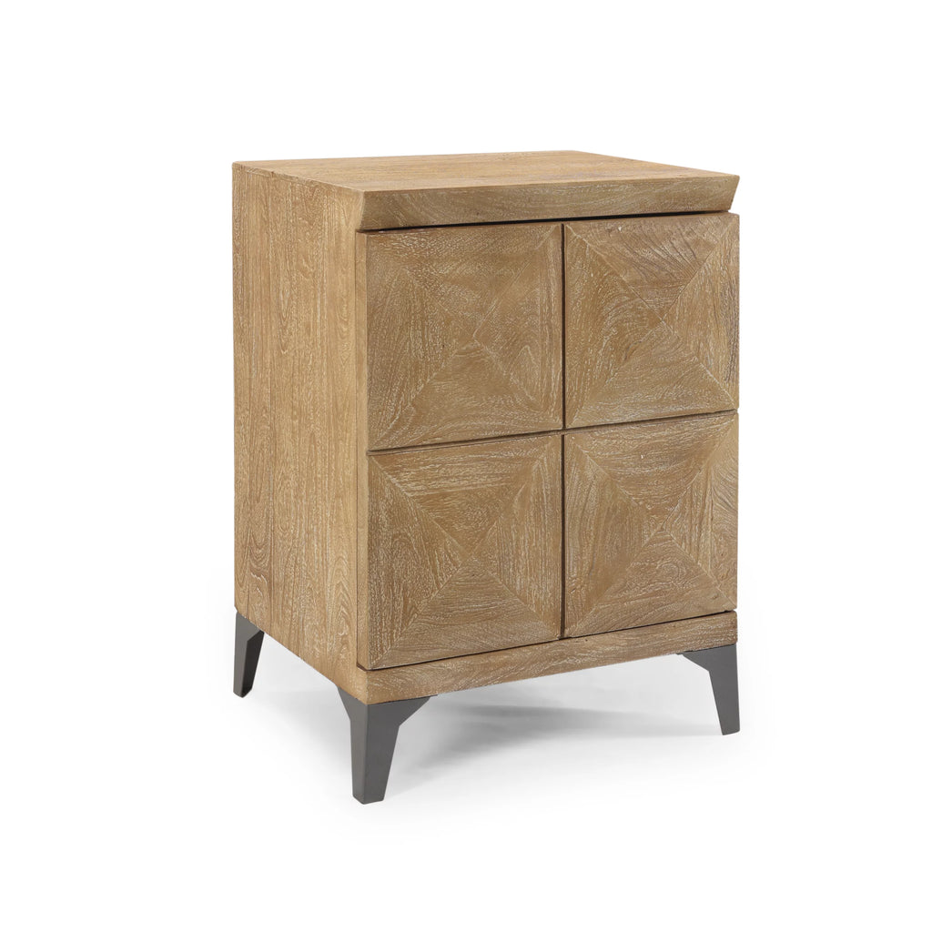 Handcrafted Mango Wood Cabinet X238059