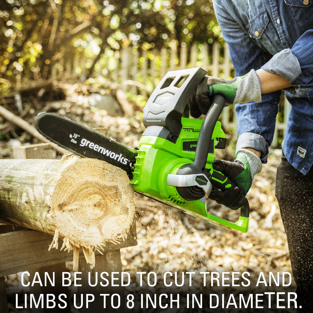 24V Battery Powered Chainsaw Q944294