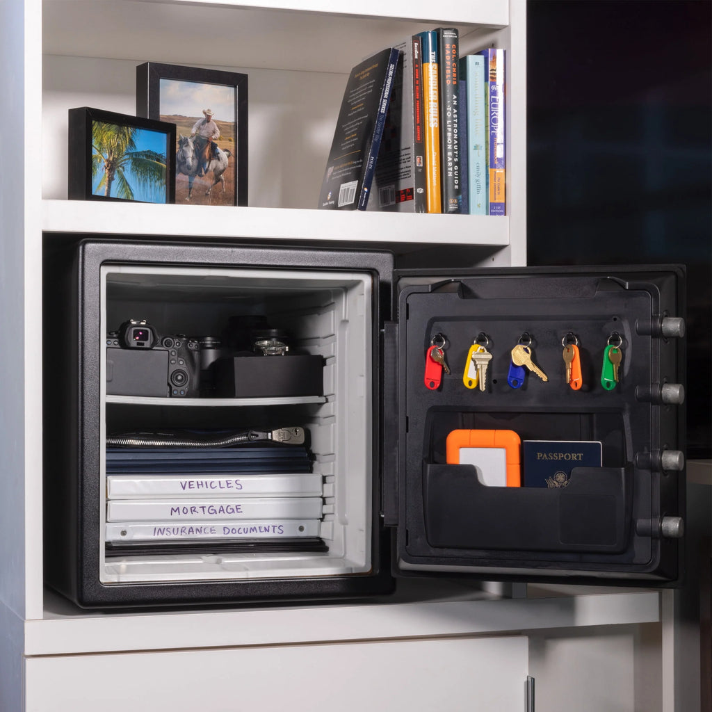 Fire-Resistant Waterproof Safe with Dial Combination Lock, 1.23 cu. ft. C49290