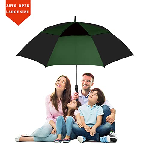 Large 62 Inch Double Canopy Windproof Waterproof Golf Umbrella U36941