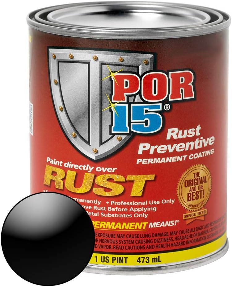 Semi-Gloss Black Rust Preventive Coating S976