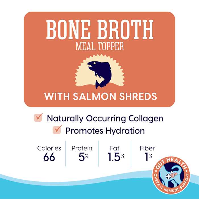 Solid Gold Bone Broth Shreds Meal Topper D532600