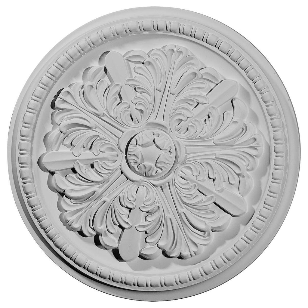 Hand-Painted Stone Hearth Crackle Ceiling Medallion I37821