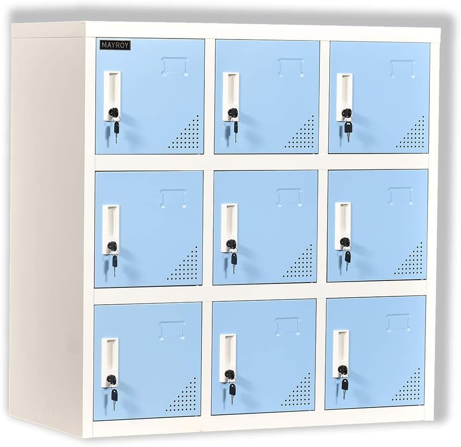 Gray Metal Storage Locker M98904