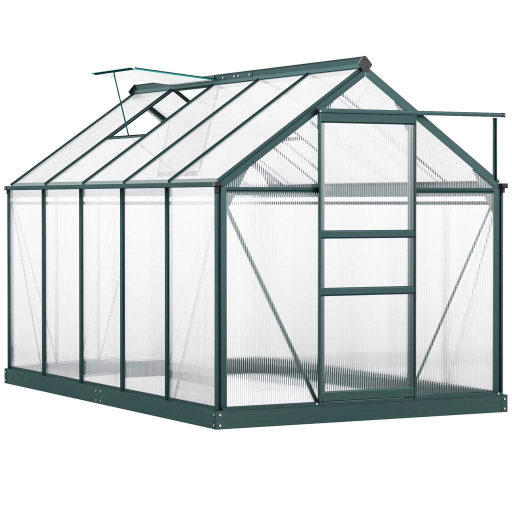 6' x 10' x 7' Polycarbonate Walk-in Greenhouse Y49097