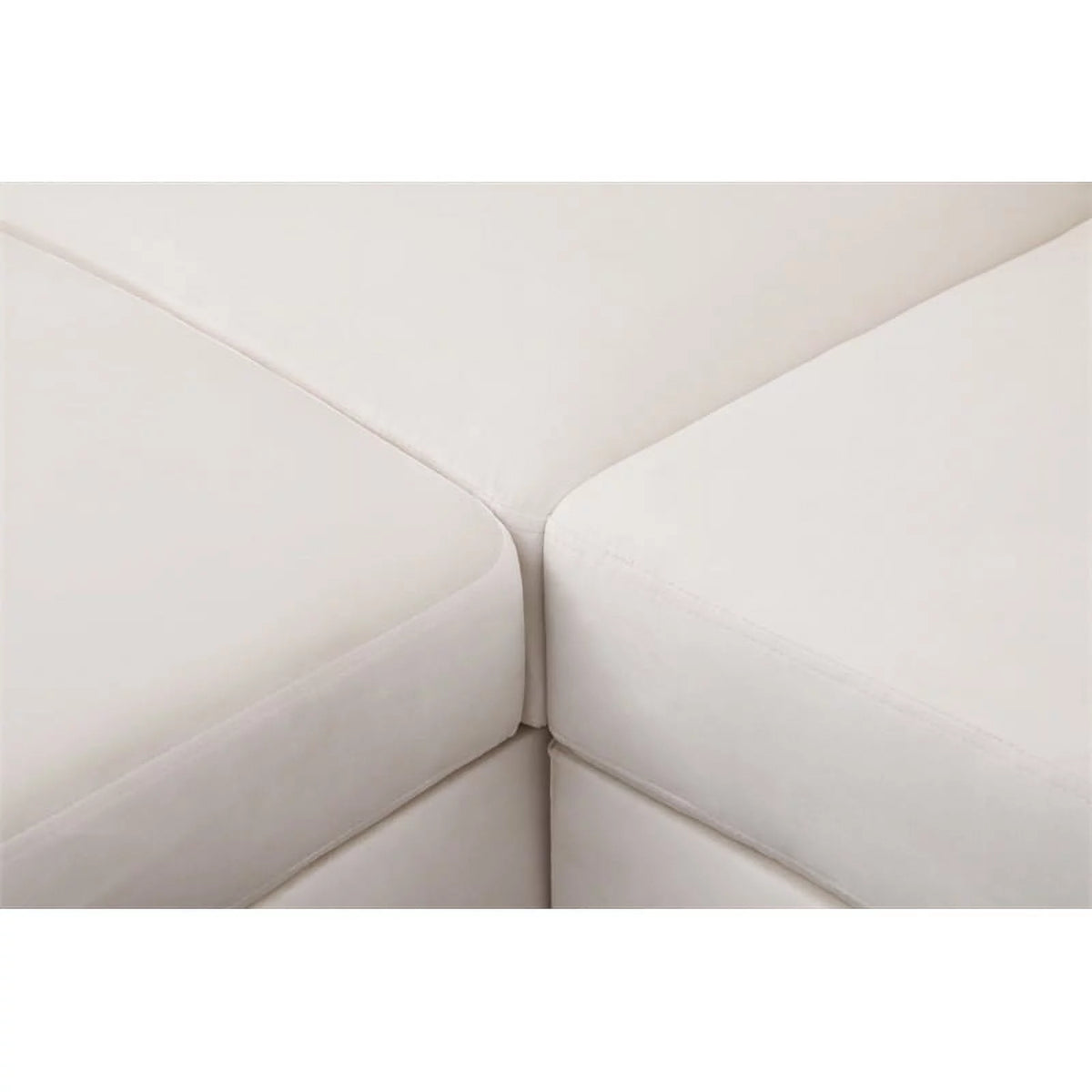 Cream White Sectional Sofa B580