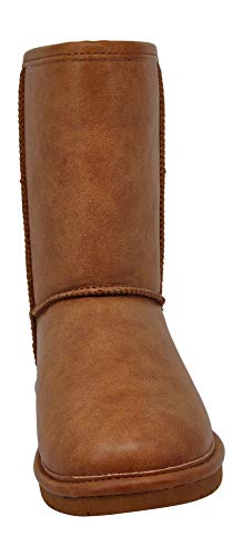 Emma Short Women's Classic Winter Slip On Suede Boots J64508