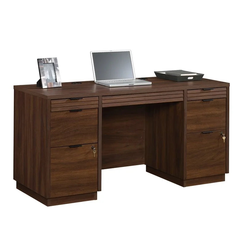 60" Engineered Wood Credenza Desk U59827