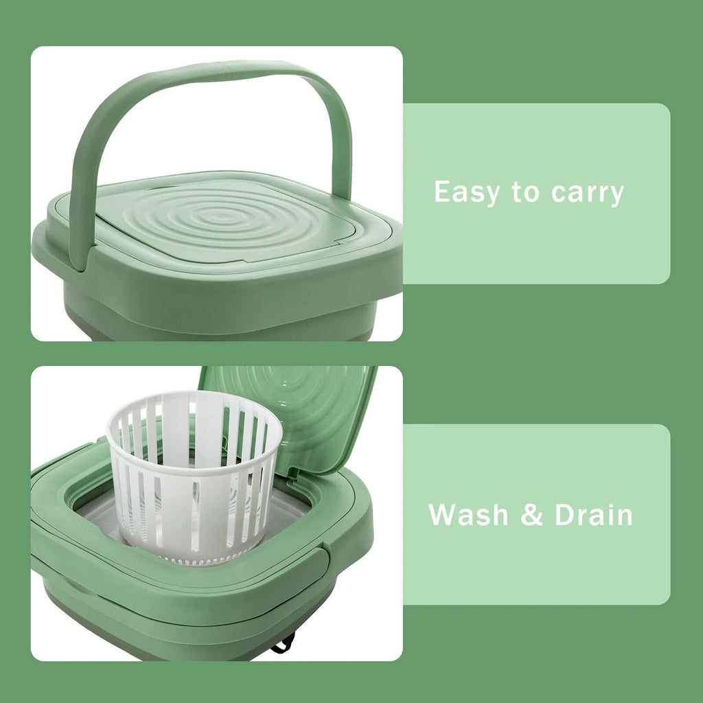 8L Foldable Mini Washing Machine O792486