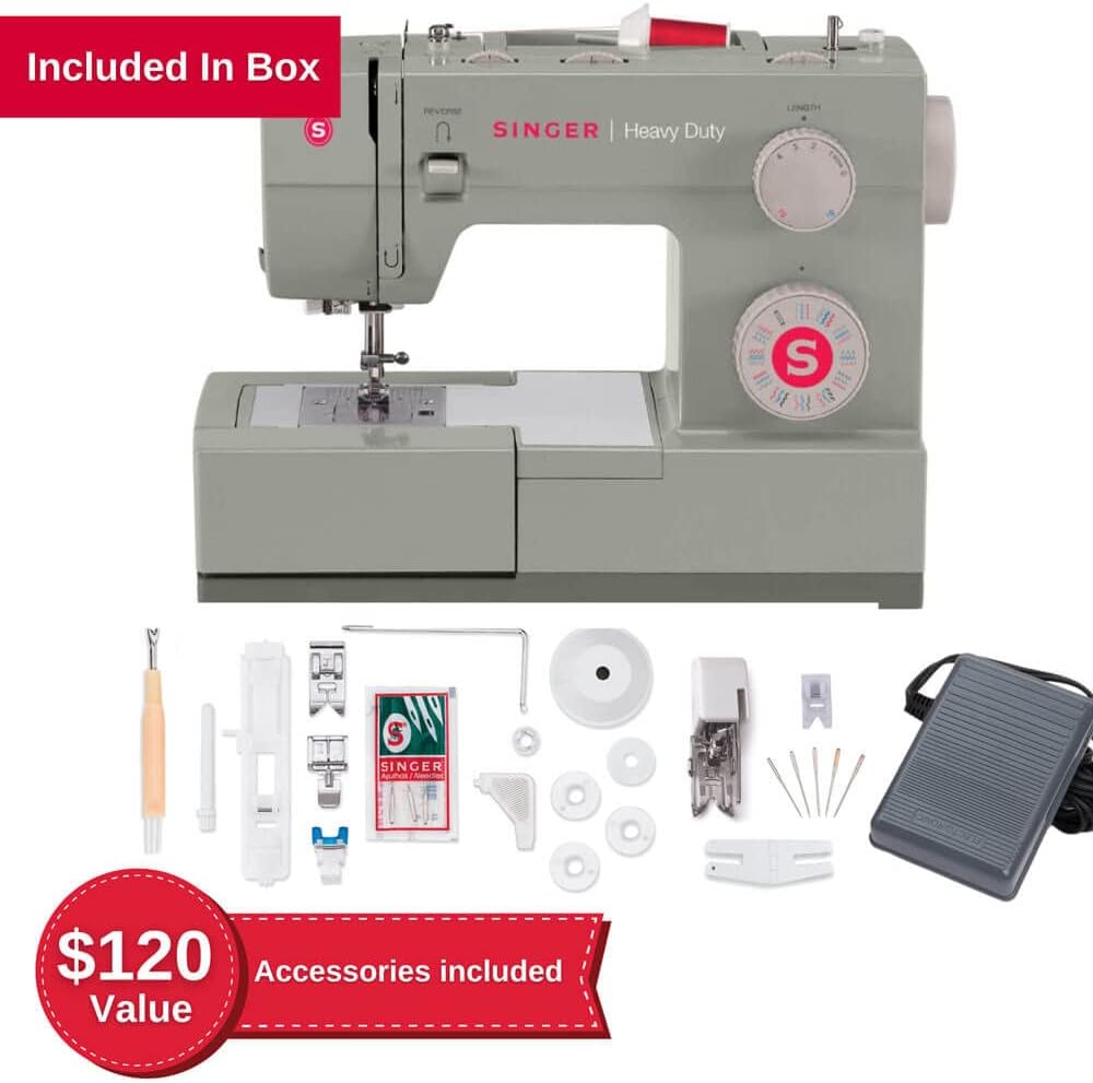 Heavy Duty Sewing Machine with Extension Table U299275