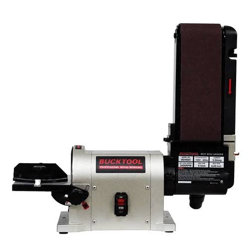 Belt Disc Sander Benchtop with 3/4HP Direct-Drive Motor and Portable Al Base Z224362