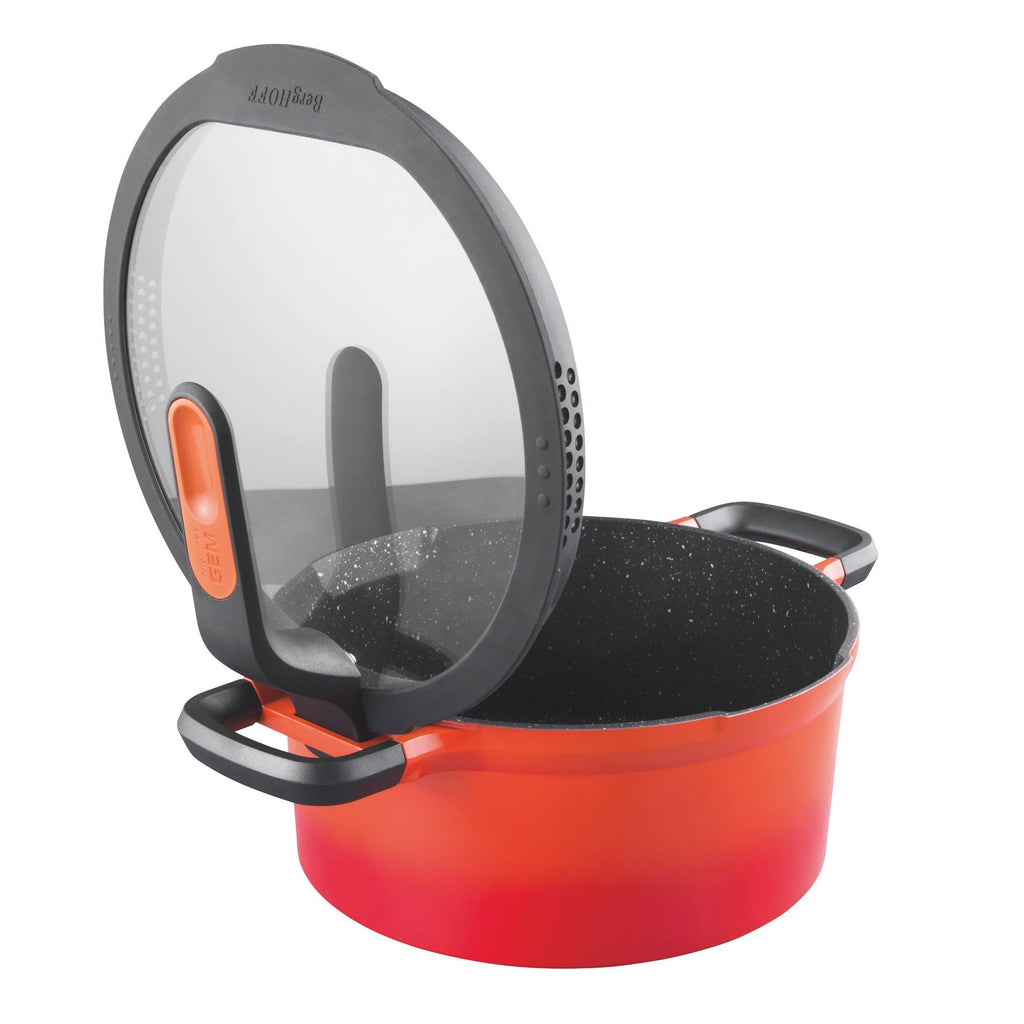 Cast Aluminum Non-Stick Covered Two-Handle Saute Pan U420660