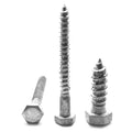 Hex Lag Screw Low Carbon Steel Hot Dip Galvanized K8893