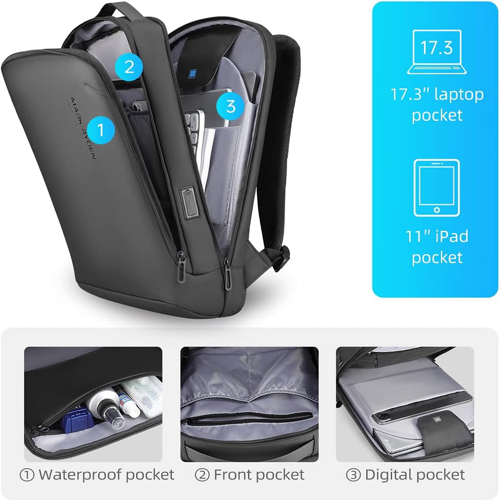15.6 inch Hard Shell Laptop Backpack Y48902