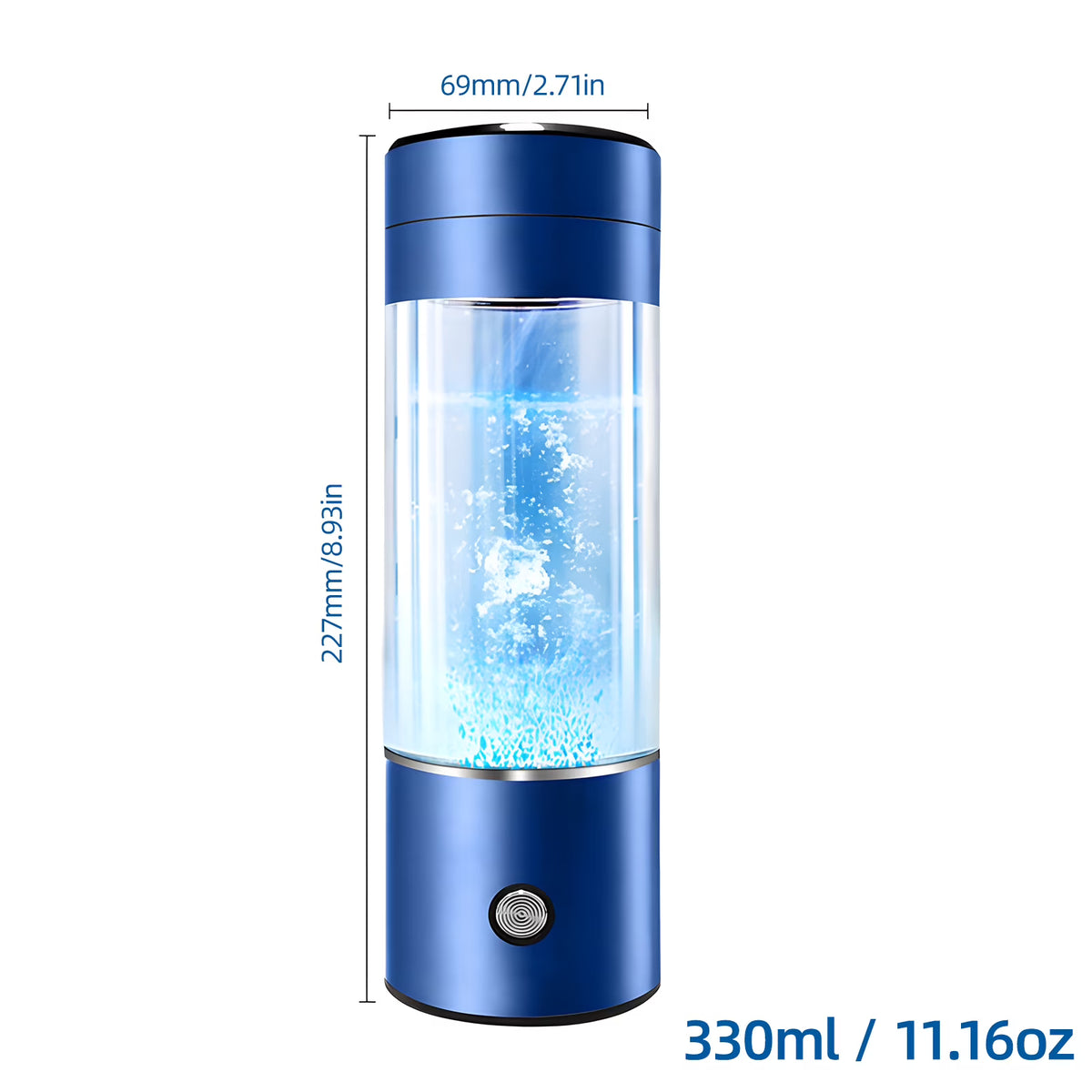 Hydrogen Water Bottle with PEM S3275