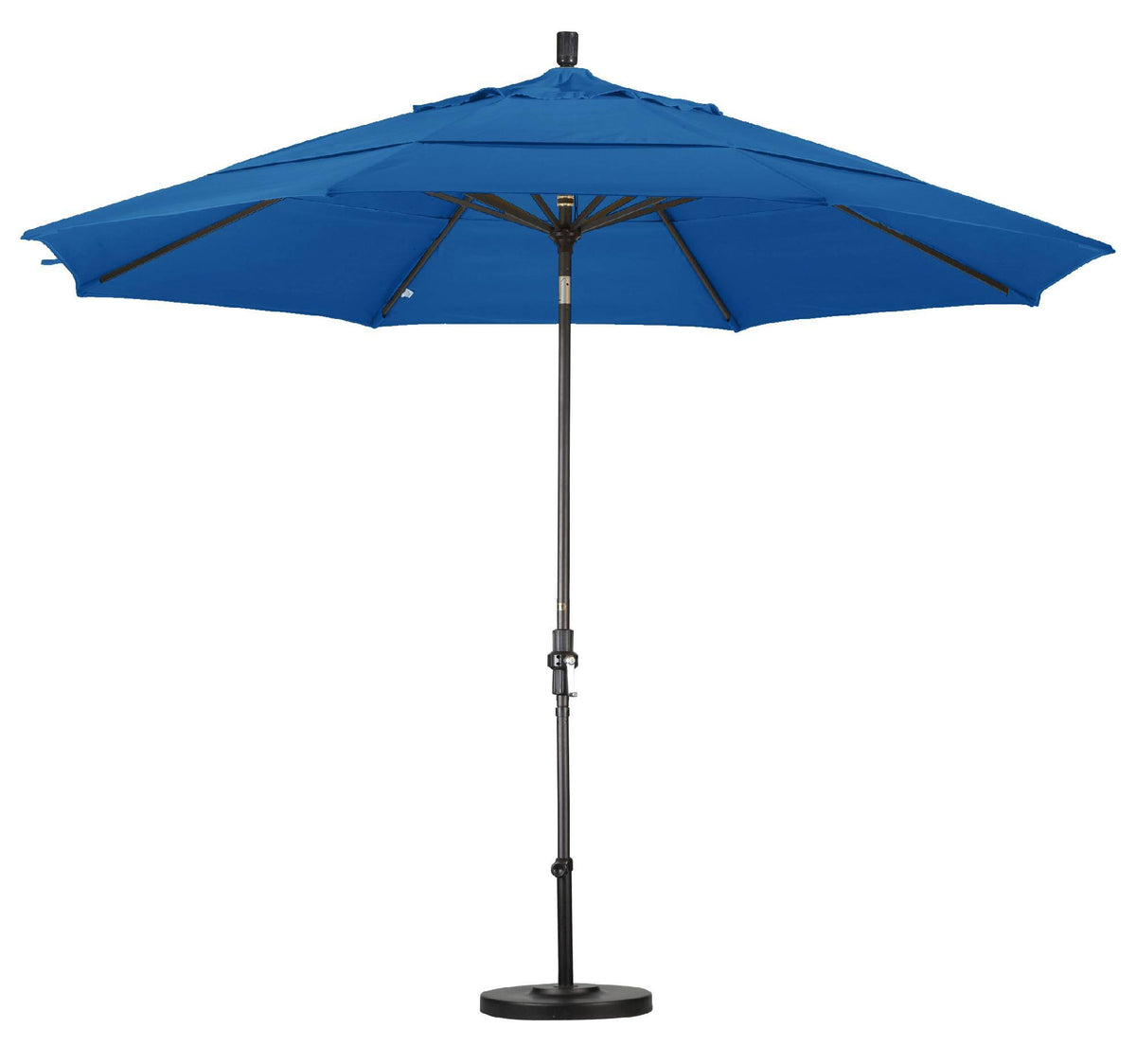 11' Aluminum Market Umbrella Collar Tilt F8929