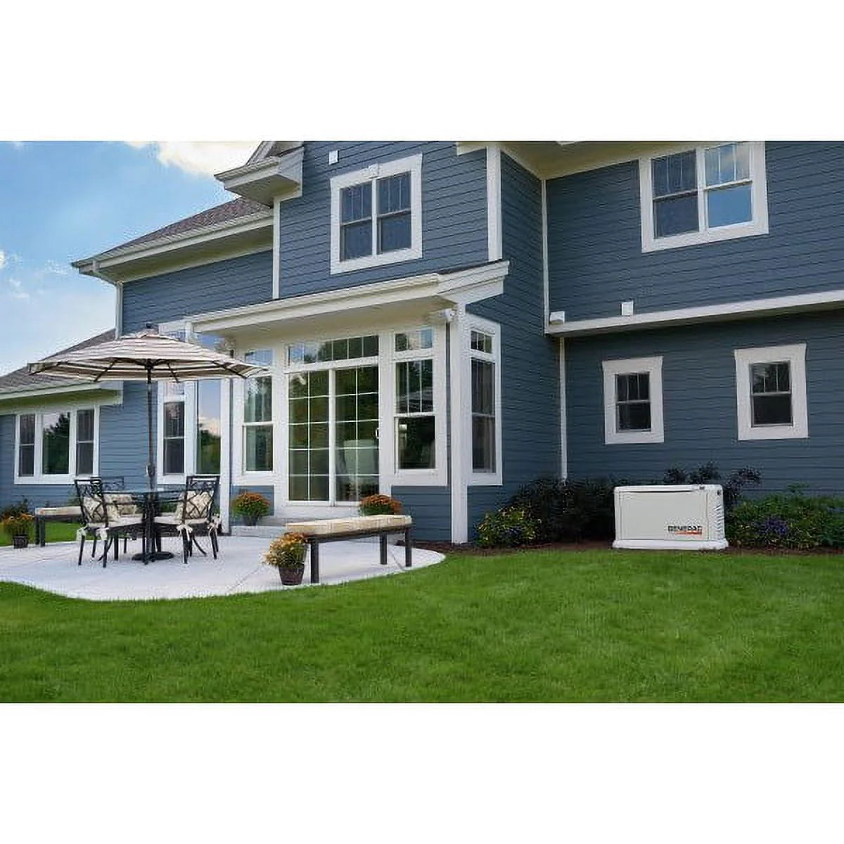 22 KW/19.5 KW Air Cooled Home Standby Generator with Wi-Fi with 200 Amp Transfer Switch S562007