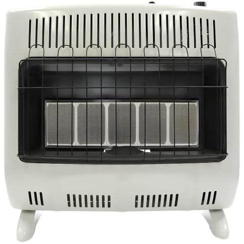 30000 Btu Vent Free Radiant Propane Heater With Thermostat And Blower A2014