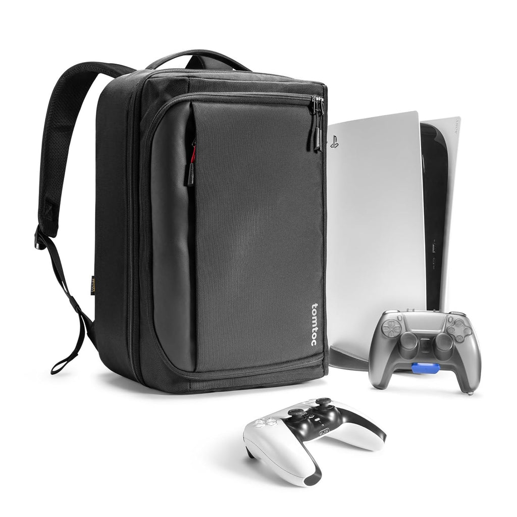 Travel Backpack for PS5 Console, Accessories, Protective Carrying Case Storage Bag J186