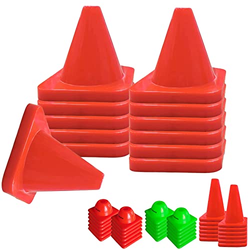 Set of 12 Heavy Duty Agility Training Cones C442154