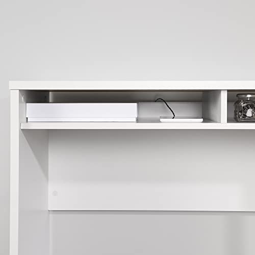 Pure White Metal Desk R609389