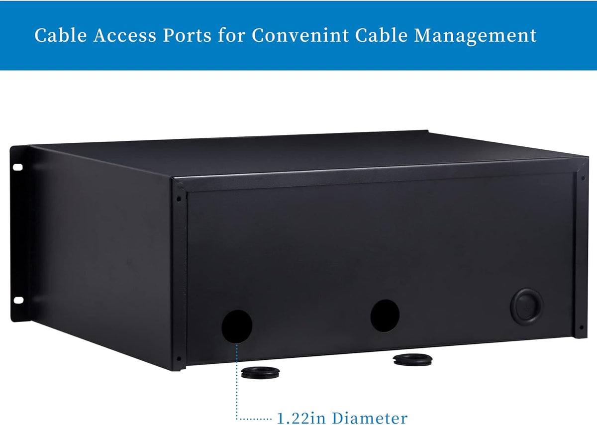 3U Rack Mount Drawer with Lock and Key I8757