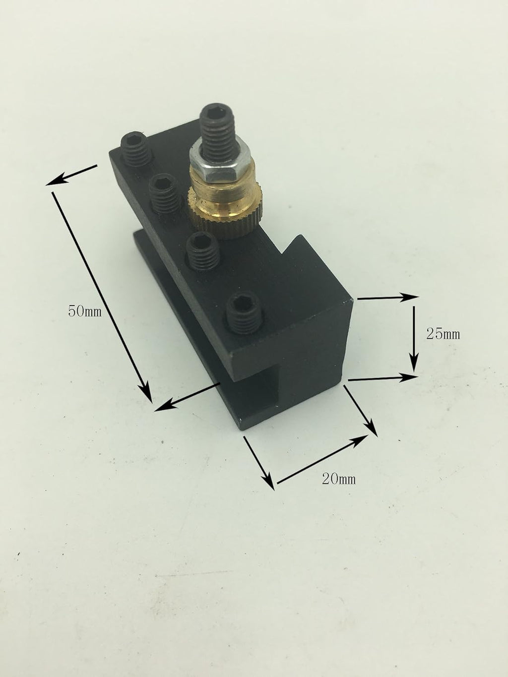 Quick Change Tool Post Holder Set with Boring Bar and Carbide Inserts H65610