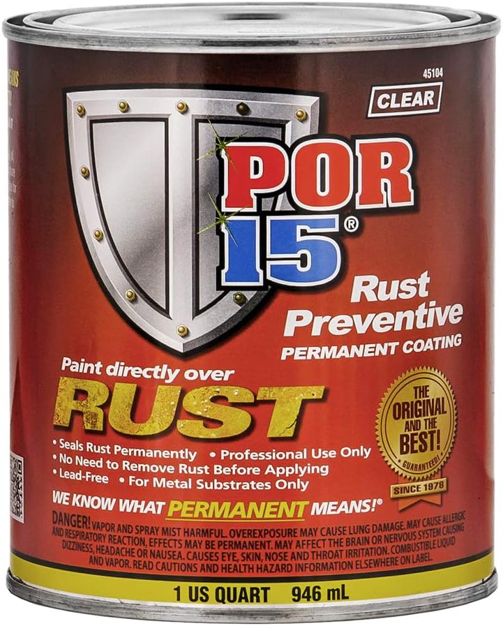 Semi-Gloss Black Rust Preventive Coating S976
