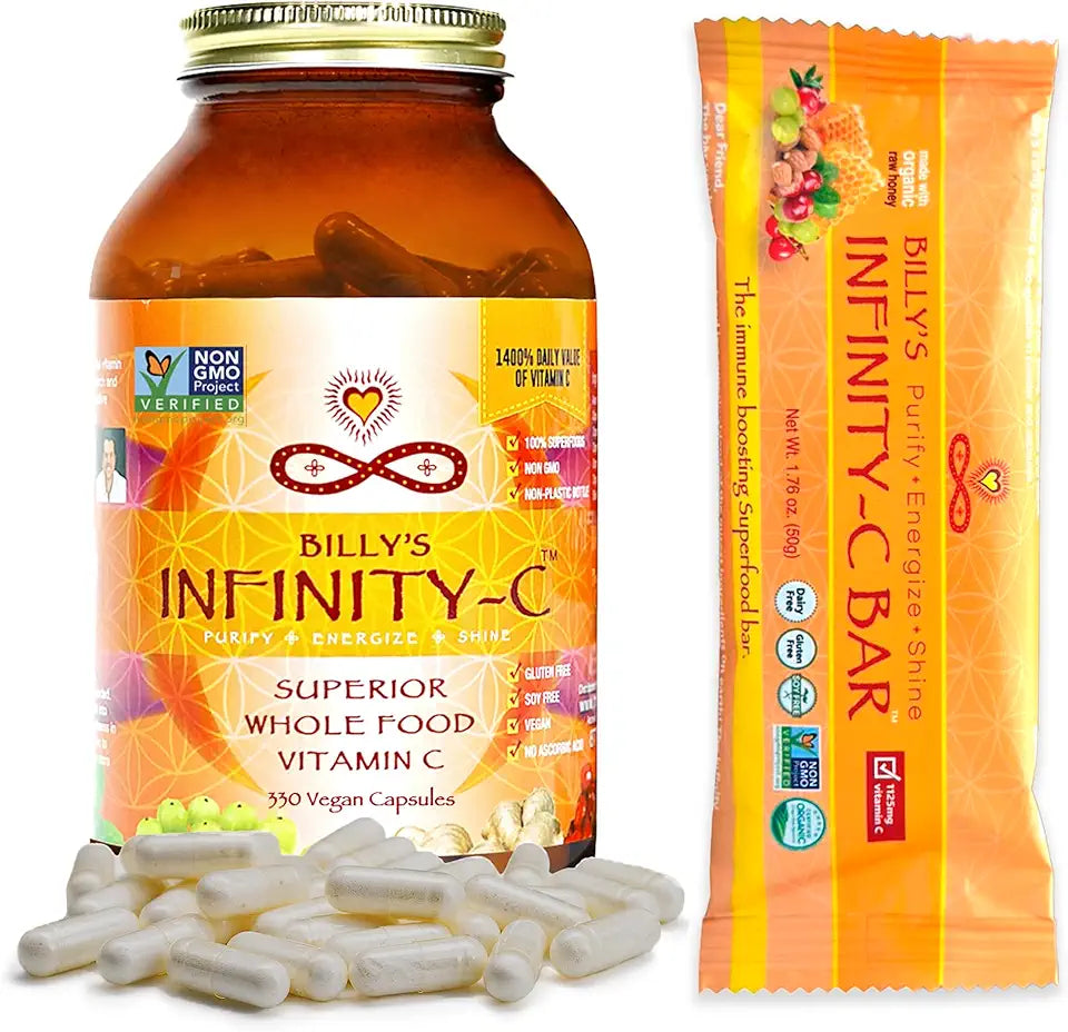 Vitamin C Capsules and Snack Bars Bundle Q529