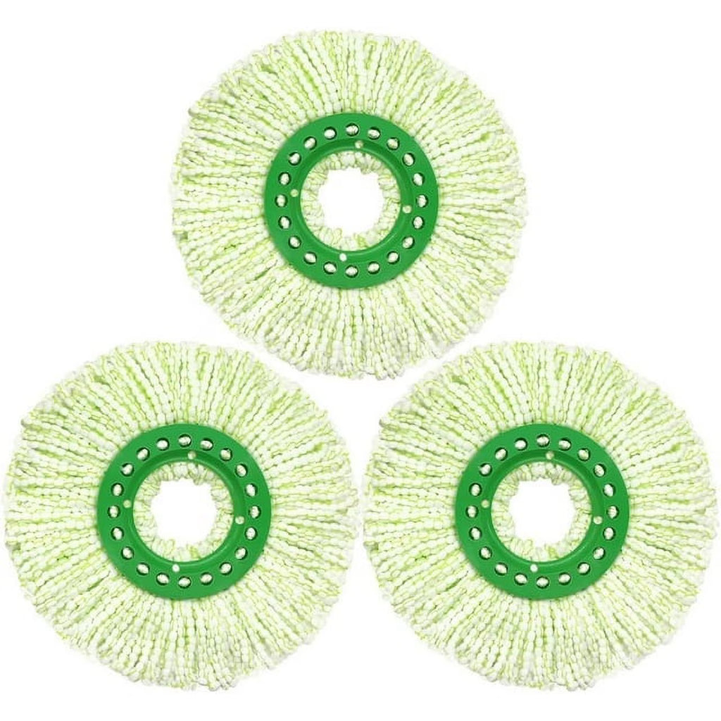 3-Pack Microfiber Washable Replacement Mop Head S142