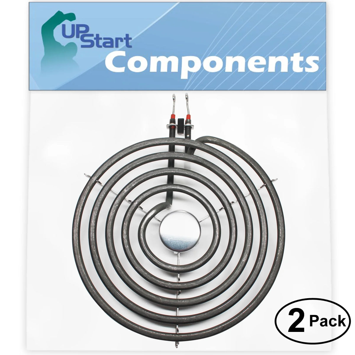 2-Pack 8 inch 5 Turns Surface Burner Element T970