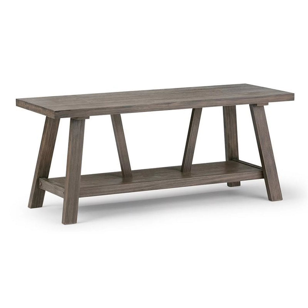 Solid Wood 48" Entryway Bench S6972