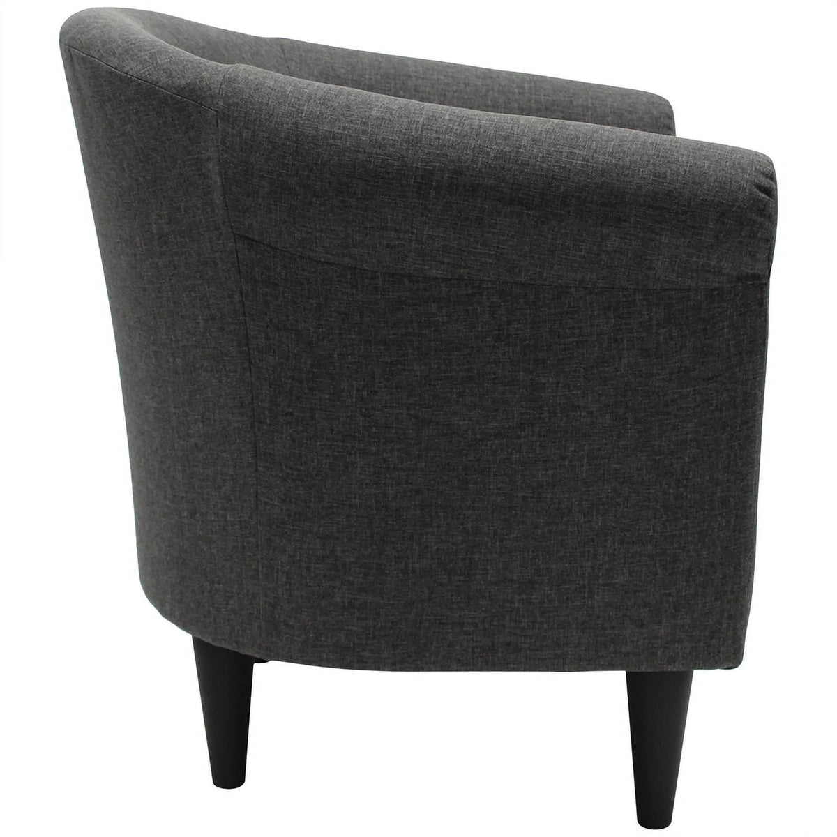 Dark Gray Fabric Club Chair T781497