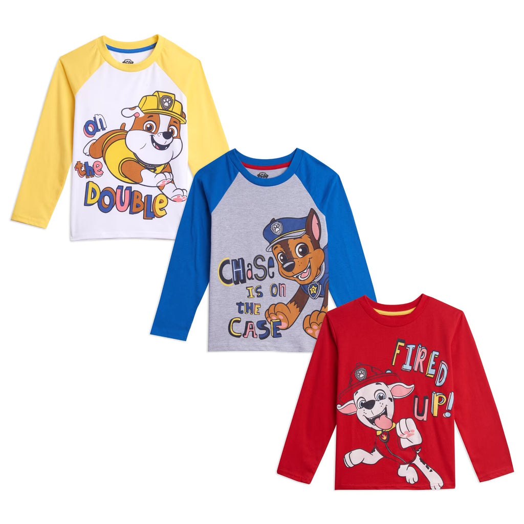 3 Pack Long Sleeve T-Shirts N20378