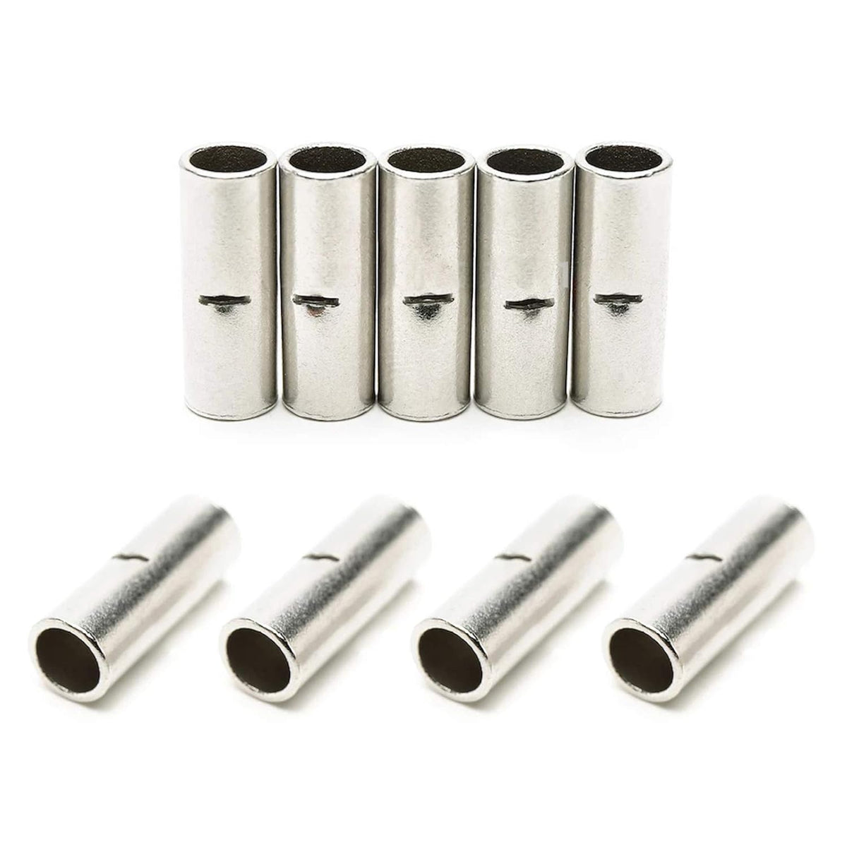 10Pcs Non Insulated Butt Connectors S4046