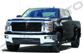 Chrome Plate Outer Shell with Gloss Black Billet Grille Replacement Grille Shell for 2014-2015 Chevy Silverado 1500 V962402