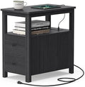 Narrow Nightstand with 2 Drawers Z285452
